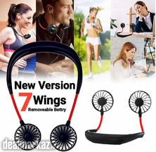 7 Wings + Rechageable Portable Neck Fan
