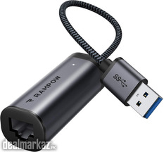 RAMPOW USB 3.0 Ethernet Adapter 1000Mbps USB to RJ45 LAN Gigabit Netwo
