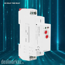 GEYA GRT8-A1 Delay Timer Switch, ACDC 12V~240V Mini Power On Delay Tim