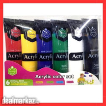 Arcylic Paints Pack of 6