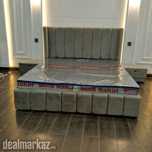 Poshesh bed 10 sall guaranty home delivery fitting free