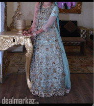 Bridal sea green maxi
