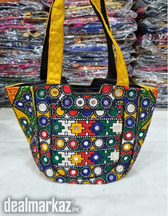 Blochi style embroided purse