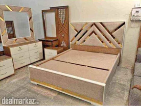 Vector Rich Velvet King Bed