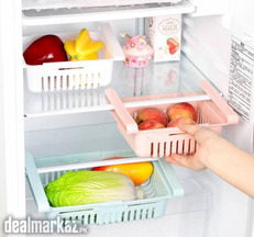 Pack of 2 Expandable Fridge Basket for Multipurpose Storage