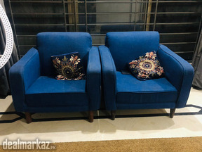 Blue Color 5 Seater Sofa for Sale
