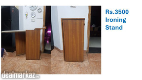 Ironing Stand with iron storage place