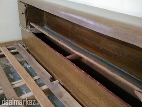 King size bed without mattress