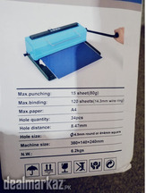 T118 Coil Binding Machine Square Hole Office Text Picture Book