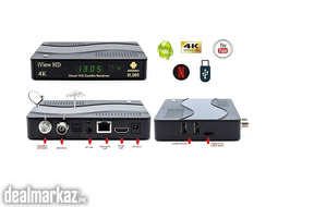iView-HD For Smart TV 4K Android Combo set top box Receiver