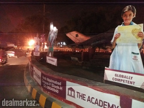 Poll Steamer, Poll Signs and Outdoor Advertising Services in Karachi