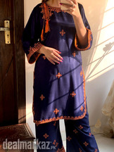 Balochi Embroidary 2 PCS STITCHED Suit