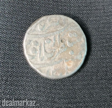 Aurangzeb , Ahmednagar , Silver Ruppee AH 1116/48RY