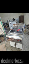 Deep fryer double tank 4 tube