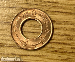 2 - 1952 PAKISTAN 1 PICE HIGH GRADE AU-UNC COINS