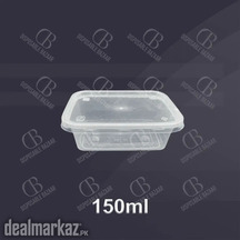 Plastic Container Transparent – 150ml