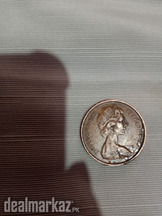 2 New Pence 1977 queen Elizabeth ancient coin
