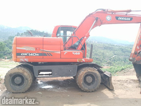 Wheel excavator DX140W