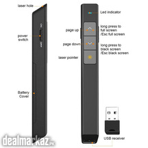 USB RF Wireless Presenter with Red Laser Pointers Pen Remote Control P