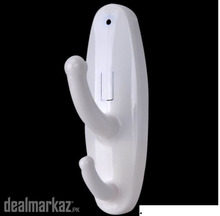 Clothes Hook Spy Camera Hidden DVR White Spy Clothes Hook Camera Motio