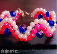 Zigzag pearls beads Bracelet
