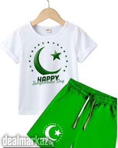 ٹو پی سیز لڑکے کی ٹی شرٹ اور شارٹس سیٹ