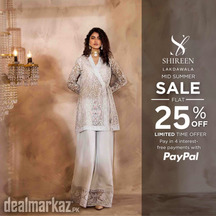 flat 25% off by shireen lakdawala