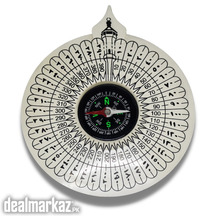 Compass Showing Direction of AL-KAABA