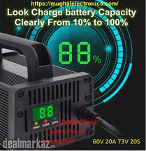 Electric Bike Lifepo4 & Lead Acid Battery Intelligent Fast Charger