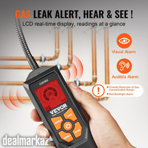 VEVOR Gas Leak Detector 50-10,000 ppm