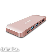 Laiwoch USB-C Hub USB 3.0 3 in 1 Combo Hub Multi-Port Adapter with Typ