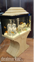 Light Wooden Aquarium