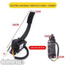 Foot Pedal Electric Car Accelerator Electronic Throttle 12V 4 Wires