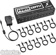 DP-2 Guitar Pedal Board Power Supply High Current 10 Isolated D