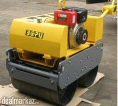 Double drum Road Roller.