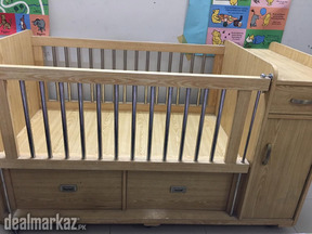 Wooden cot for kids