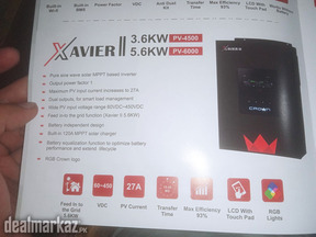 Crown Xavier ll 3.6 KW solar inverter ????