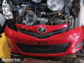 Toyota Vitz 2011 Red Front Bumper - Shah Nafees Traders