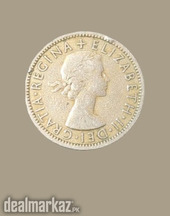 United kingdom 2 shillings florin 1956