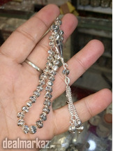 Silver Beads Unique Tasbih 33 - 100 beads - Whatsapp for order