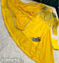 Premium Chiffon Tilla Mirror Embroidery Maxi