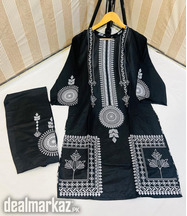 Two Piece Linen Suit Sapphire Brand Design Block Print Designs