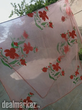 hand painted organza dupatta