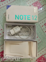 Infinix Note 12 complete Box Neat and Clean Condition