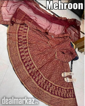 3pc Fancy Silk Printed Maxi