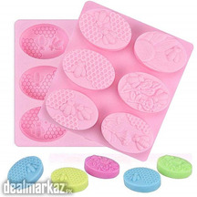 3D Bee Silicone Molds Honeycomb for Soaps & Cake Baking Mold
