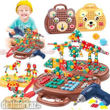 Drill Machine Toy + Toolkit for Kids and Toddlers ????