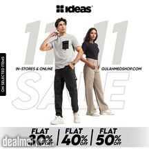 Gul Ahmed Ideas 11.11 Sale! FLAT 50%, 40% and 30% OFF on all items