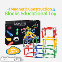 Magnetic Construction Blocks | Educational Product | Learning Toy