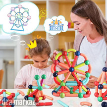 Magnetic Sticks Building Blocks | Early STEM Learning 42 Pcs